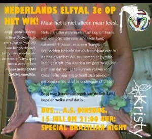 Performer Kristy Brazilian Straffen op Twitter